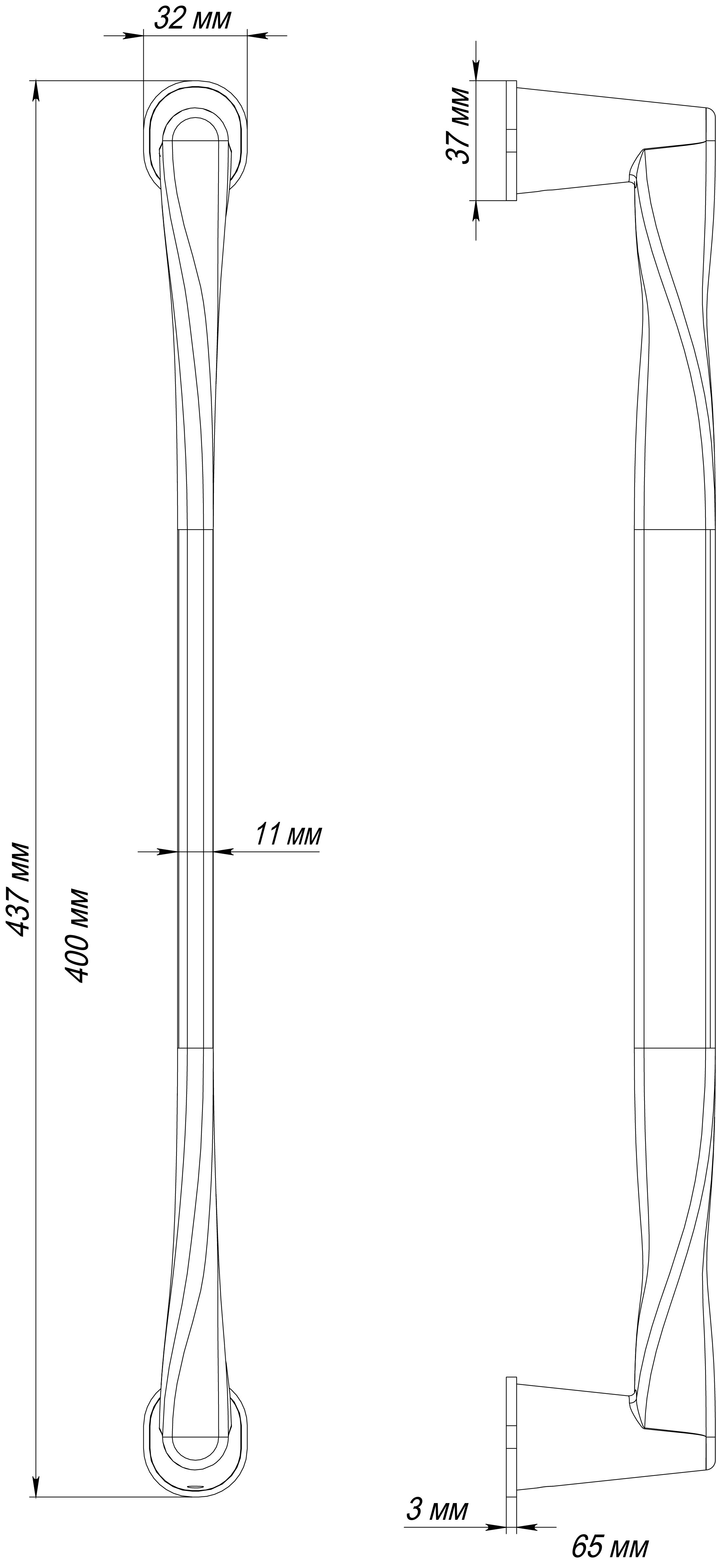 Ручка-скоба THE OLYMPICS PH SST, цвет Летняя гроза/Summer Storm фото купить в СПб