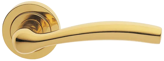VENERA R2 OTL, ручка дверная, цвет - золото фото купить Санкт-Петербург