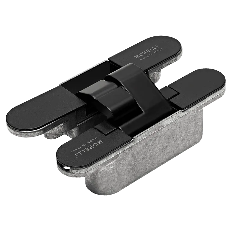 HH-19 B, скрытая петля, цвет - черный фото купить Санкт-Петербург