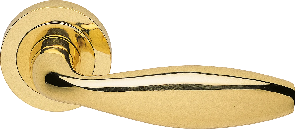 SIENA R2 OTL, ручка дверная, цвет - золото фото купить Санкт-Петербург